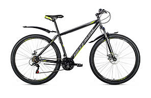 Гірський велосипед-найнер 29 Intenzo Forsage 19 LockOut чорно-зелений