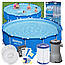 Басейн каркасний садовий Bestway 366 см х 76 см (без насоса та фільтра), фото 6