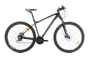 Велосипед найнер 29 Avanti Canyon PRO гідравліка, 17" чорно-зелений
