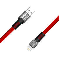 Плоский кабель Kaku KSC-278 USB - Lightning 1.2m - Red