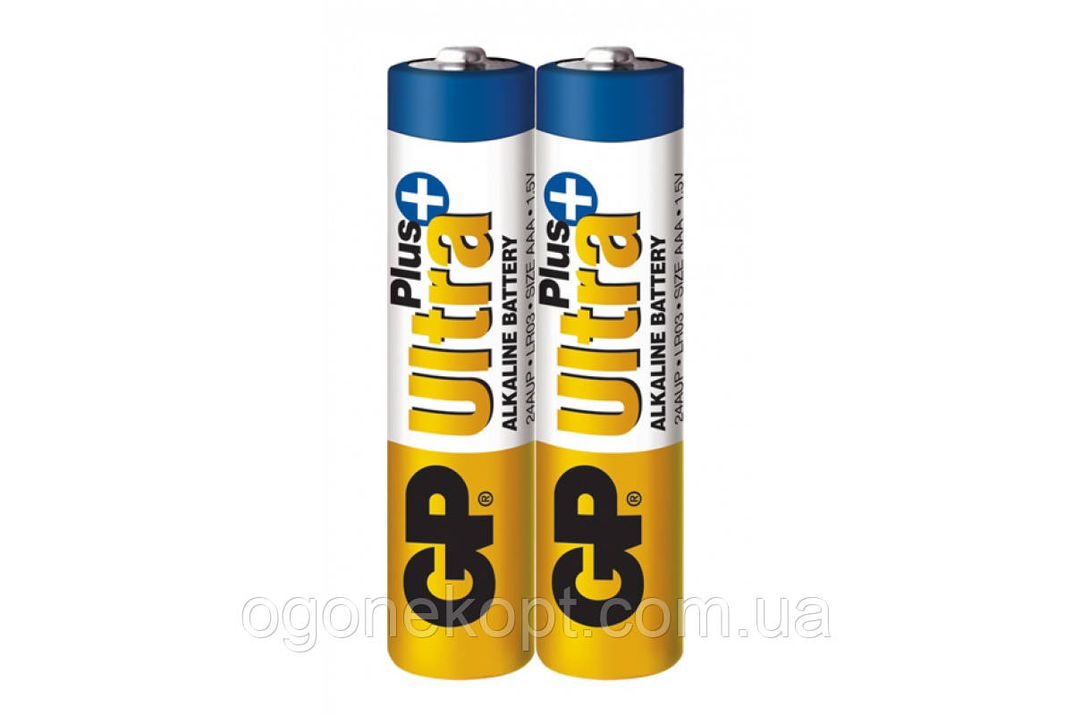 Батарейка GP Ultra Plus Alkaline ААА LR03 24AUP-S2 1.5V