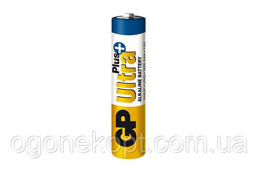 Батарейка GP Ultra Plus Alkaline ААА LR03 24AUP-S2 1.5V, фото 3
