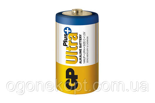 GP Ultra Plus alkaline C LR-14 14AUP-S2 1.5V, фото 3