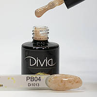 Divia Цветное базовое покрытие с золотой поталью Potal Color Base №PB04