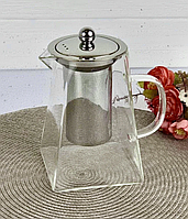 Чайник заварник стеклянный 750 мл Edenberg EB-19022 / Чайник для заварки чая термостекло