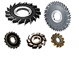 Фреза дискова тристороння 100х22х27 мм z=14 Р18 зі вставними ножами, фото 2