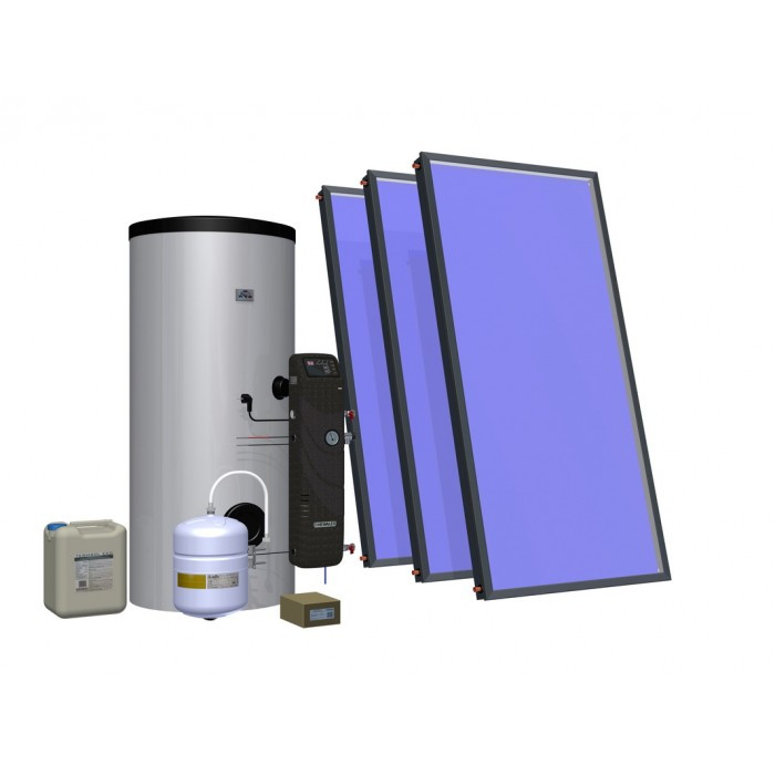 Солнечный набор Hewalex 3KS2100-TAC-300 для нагрева воды на 3-5 человек - фото 1 - id-p253545361