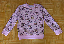 Дитяча кофточка (світшот) для дівчинки з оленятами, розмір 104