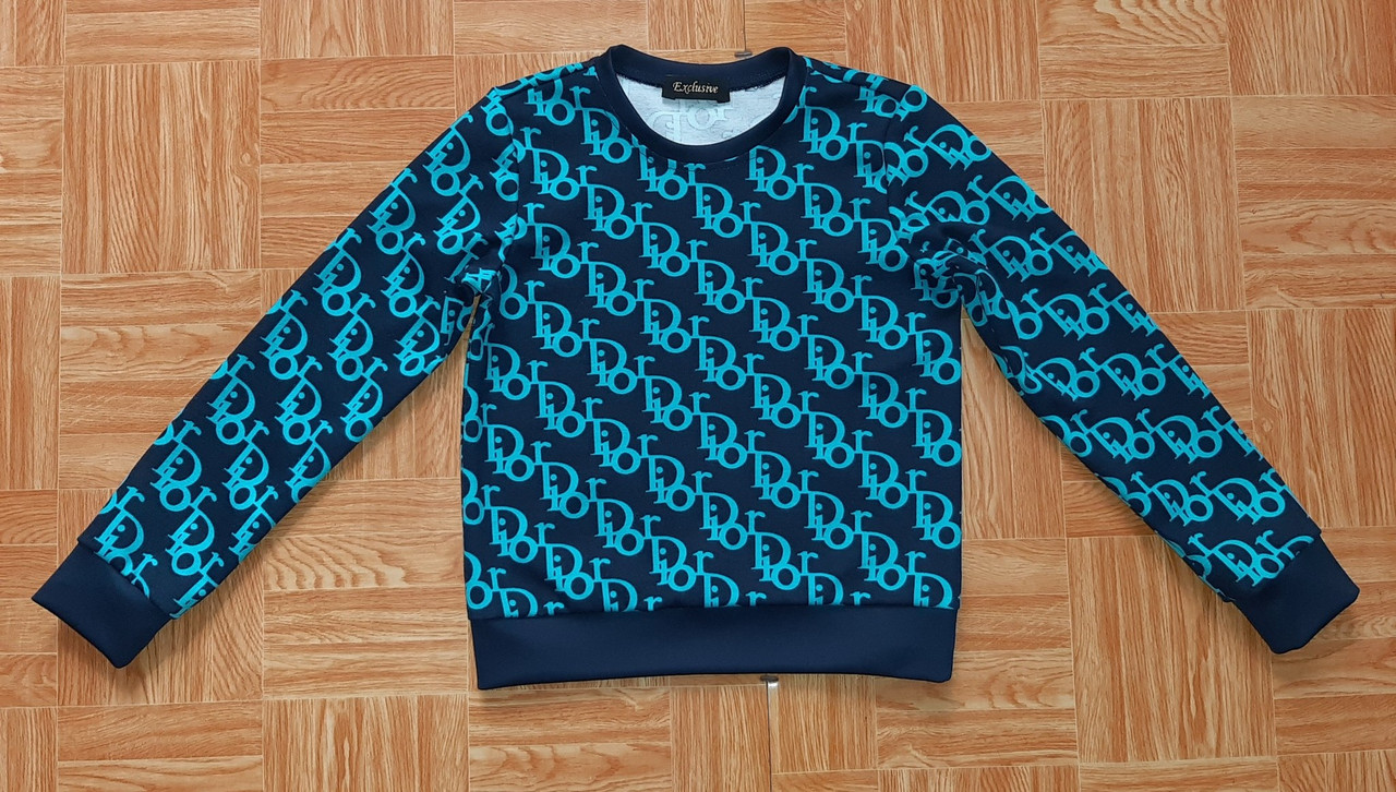 Дитячий світшот з французького трикотажу для дівчинки, розмір 98, фото 1