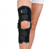 Ортез колінного суглобу неопреновий шарнірний з регульованим кутом згину Алком 4032 р.1