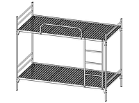 Кровать двухъярусная металическа разборная Zalizo