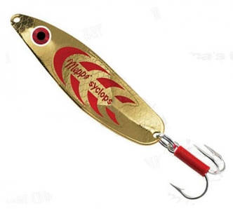 Блешня Mepps Cyclops 0 Gold/Red 8г