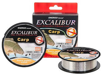 Волосінь Energofish Excalibur Carp Fluorocarbon Coated Clear 200 м 0.30 мм 10.85 кг (34055030)