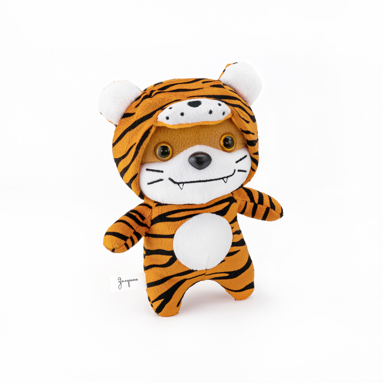 М'яка іграшка Zolushka Тигреня в худі 20см (ZL694), фото 1