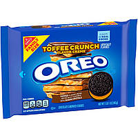 Печенье OREO Toffee Crunch Creme With Sugar Crystals 482g