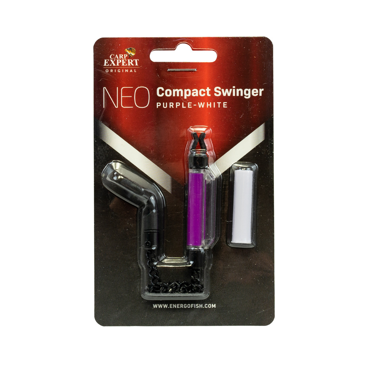 Свінгер на ланцюжку Carp Expert NEO Compact Swinger Purple+White, фото 1