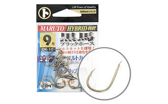 Гачок Maruto DK-10 Black HORSE № 9 20шт, Japan