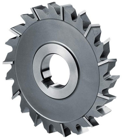 Фреза дискова тристороння ф 63х12мм Р18 різноспрямований зуб, фото 1