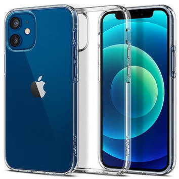 Чохол Spigen для iPhone 12 Mini 5.4" (2020) Liquid Crystal, Crystal Clear (ACS01740)