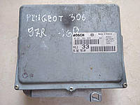 Блок управления двигателя Peugeot 306 1,6 NFZ 0261204628 , 0 261 204 628 , 9630278580 , 96 302 785 80