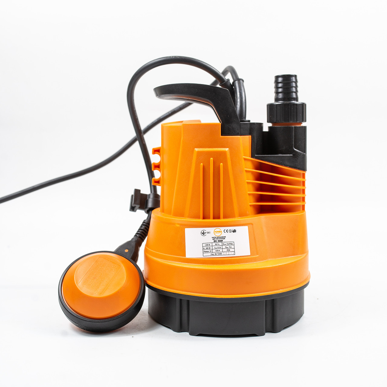 Заглибний насос дренажний для води Powercraft DC 500f, фото 1