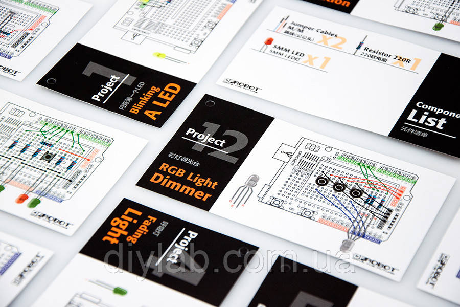 DFROBOT Arduino Starter Kit - фото 2 - id-p255581298