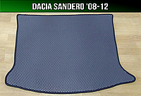 ЕВА коврик в багажник Dacia Sandero '07-12 (Дача Сандо Дачіро Дачія)