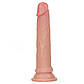 Фалоїмітатор Dual-Layered Liquid Silicone Nature Cock Flesh 7", 18,5х3,4 см., фото 2