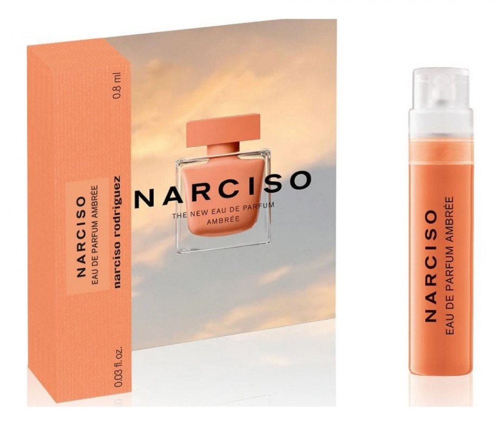 Пробник елітних жіночих парфумів Narciso Rodreiguez Narciso Eau de Parfum Ambree 0,8мл, східний квітковий аромат