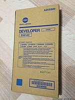 Девелопер Konica Minolta DV-614C голубой Cyan для bizhub PRESS C1060/C1060L/C1070 A3VX900 Ресурс: 1,2млн.
