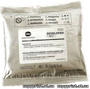 Девелопер (Developer) DV-411 для Konica Minolta bizhub 36/42/223/283/363/423, ресурс 110 000 од (A202550), фото 1