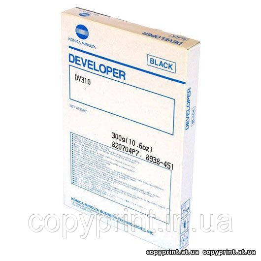 Девелопер (Developer) DV-310 для Konica Minolta bizhub 222/282/362/200/250/350, 300 гр, ресурс 100 000 відп, фото 1