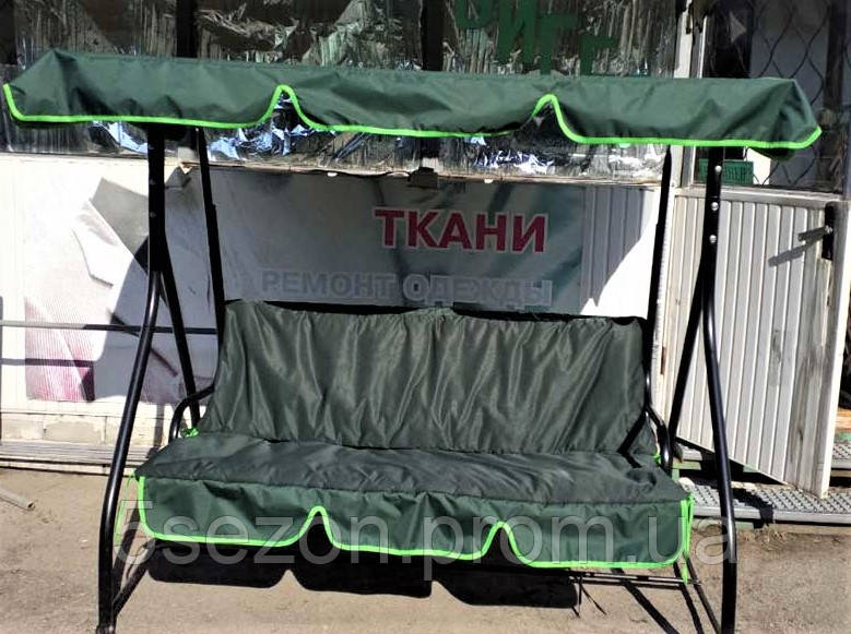 Купити Тент на дах садової гойдалки, розмір 170*110 - темний зелений ...
