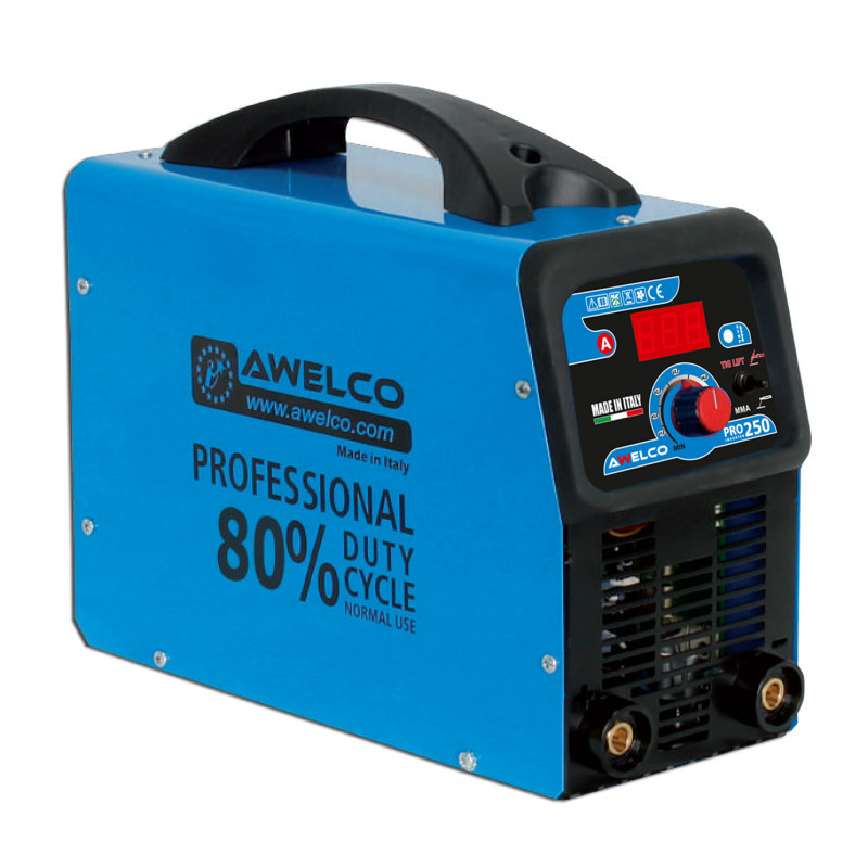Зварювальний інвертор Awelco PRO 250 з цифровим дисплеєм
