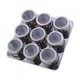 Набір для спецій на підставці Bohmann BH-7816 10 предметів, фото 2