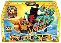 Набор Treasure X Затонувший Корабль с сокровищами Treasure X Sunken Gold Treasure Ship 25 уровней Оригинал