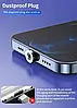 USB — Lightning для iPhone, iPad кабель із магнітним конектором 360° і LED-індикацією 2.4 А 1 м, фото 7