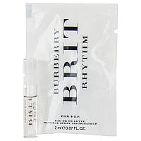 Пробник елітних жіночих парфумів Burberry Brit Rhytm For Her 2 мл, квітковий деревно-мускусний аромат