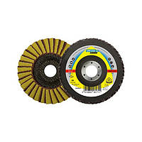 Нетканий пелюстковий шліфувальний круг Klingspor SMT850 VSC 120 VF125X22,23 (312561)