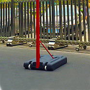 Стійка баскетбольна мобільна зі щитом SP-Sport 260 см (PE003), фото 3