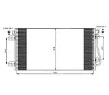 Радіатор кондиціонера Opel Movano A 2000-2010 (конденсатор кондиціонера), фото 2