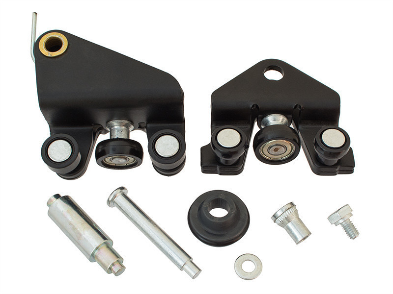 Renault Trafic II (01-14) ролики розсувних бічних правих дверей комплект 3шт, Рено Трафік 2, фото 1