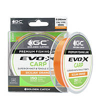 Леска GC Evo-X Carp 150м Sicilian 0.331мм Orange