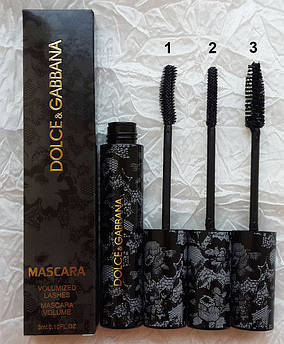 Об’ ємна тушка Dolce & Gabbana Mascara Volumized Lashes (Дольче Габбана Маскара Волумайзед Лашес)