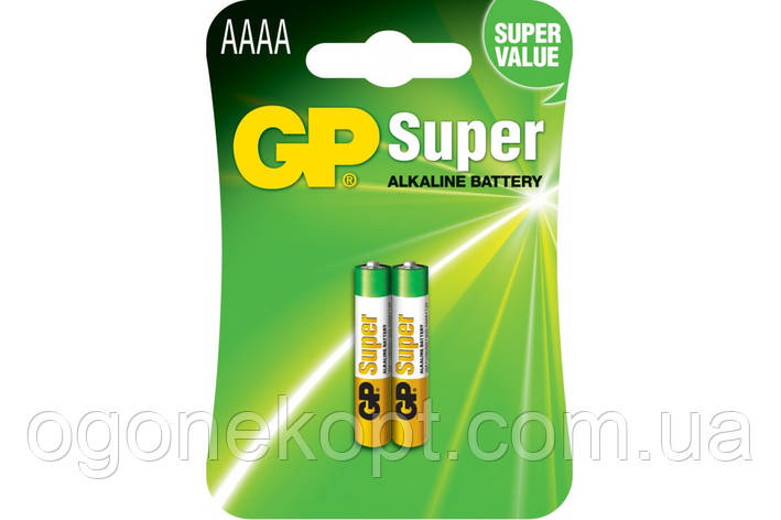 Батарейки GP Super Alkaline AAAA 25A 1.5V 25A-U2, фото 1