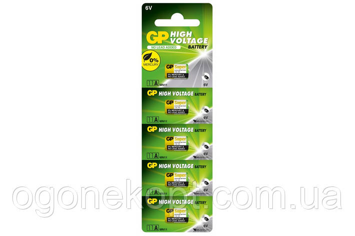Батарейка GP 11A-U5, 6V Alkaline, фото 1