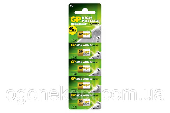 Батарейка GP 10A-U5, 9V Alkaline, фото 1