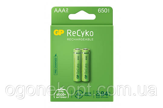 Акумулятори GP ReCyko+ 65AAAHCE-U2, 1.2V, фото 2