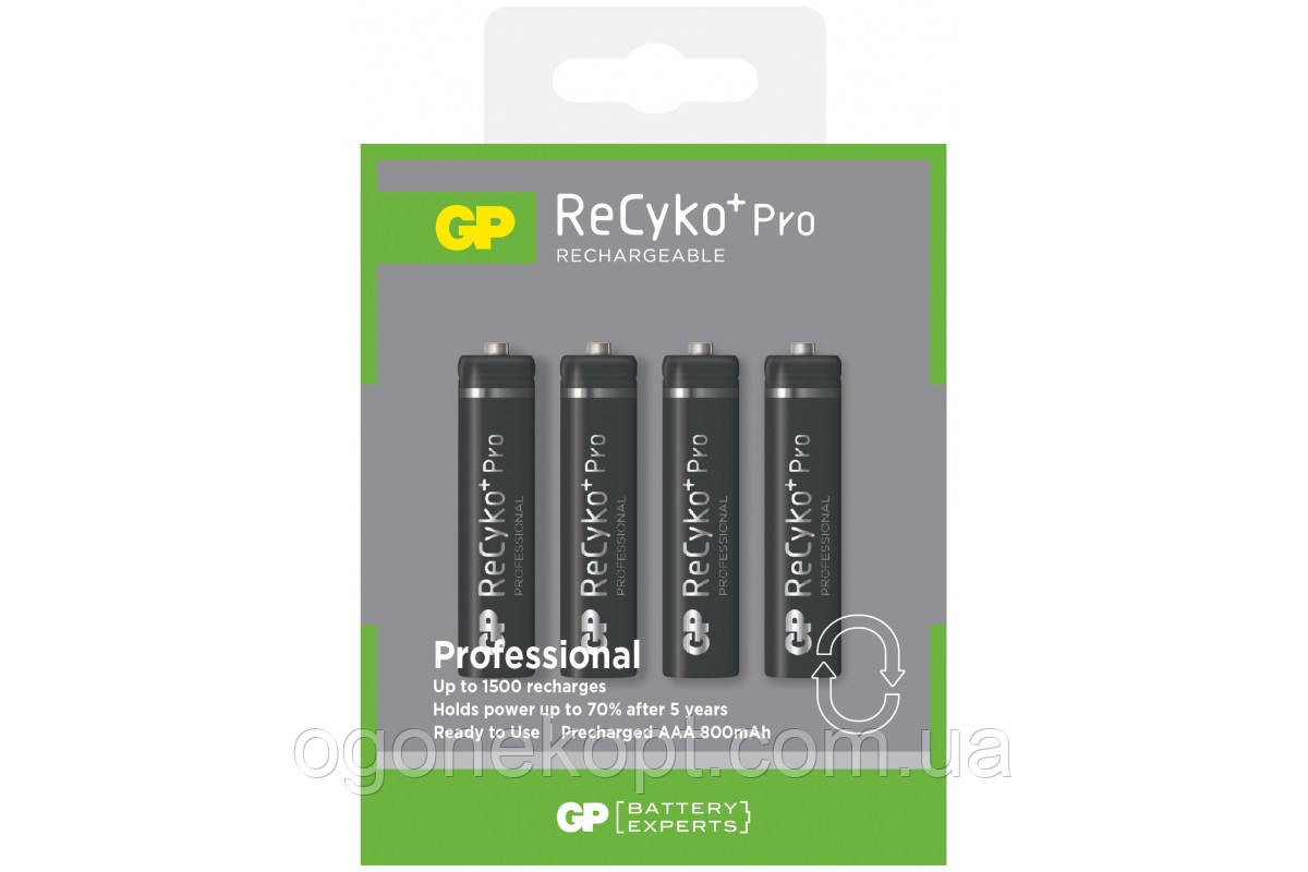 Акумуляторна батарейка GP ReCyko+ Pro Professional 85AAHCBN-U4, 1.2V