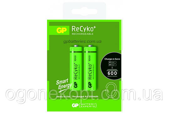 Акумуляторна батарейка GP ReCyko+ Smart Energy 100AAHCE-U2, 1.2V, фото 2